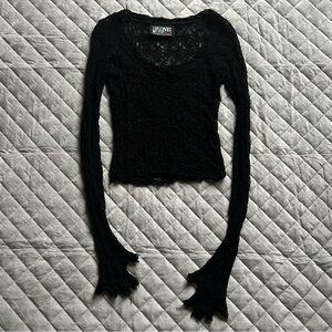 Lip Service Webutante Spiderweb Mesh Top (TRADING ONLY)